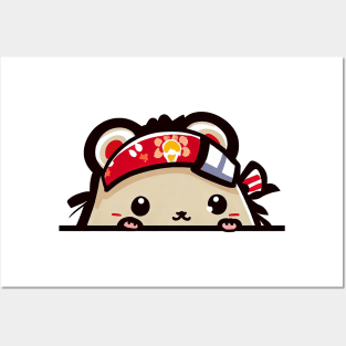 Sneaky japanese hamster so cutest Posters and Art